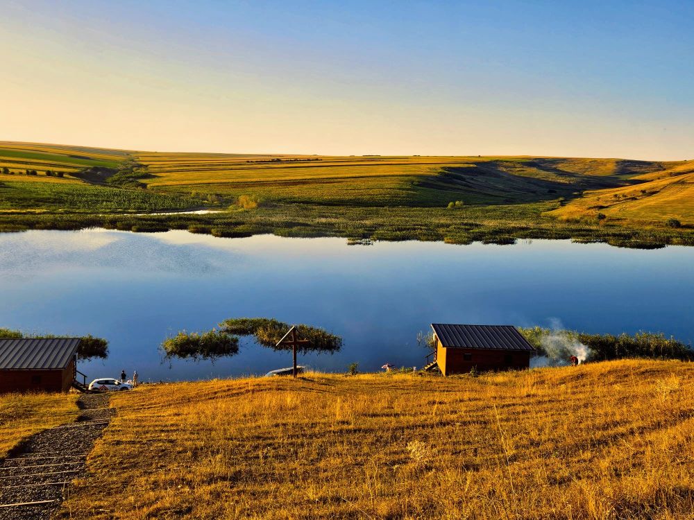 poaza cu Balta La Baraj de la Sarca