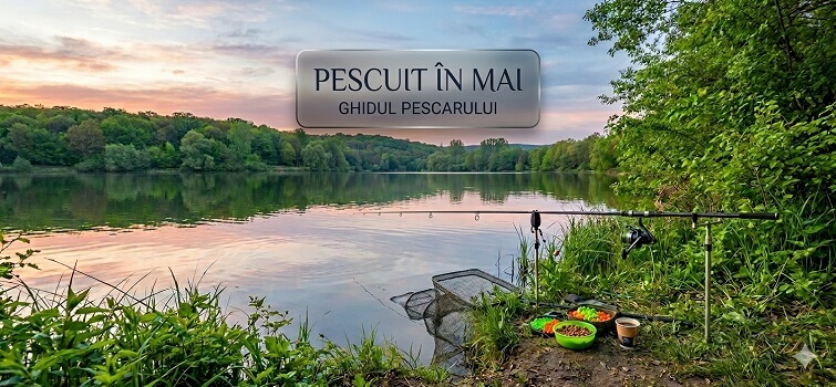 Pescuitul în luna Mai: Strategii între prohibiție și vârful de sezon pe bălți private